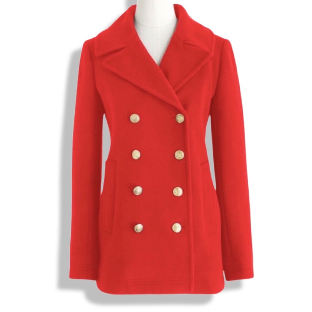 🎉HOST PICK | NWOT J. Crew Pea Coat | Women's Size 2